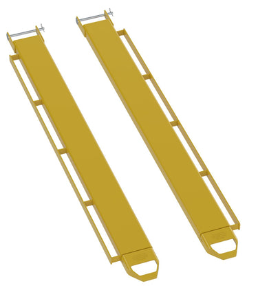 Steel Pin Style Fork Extensions with Load Rails 6